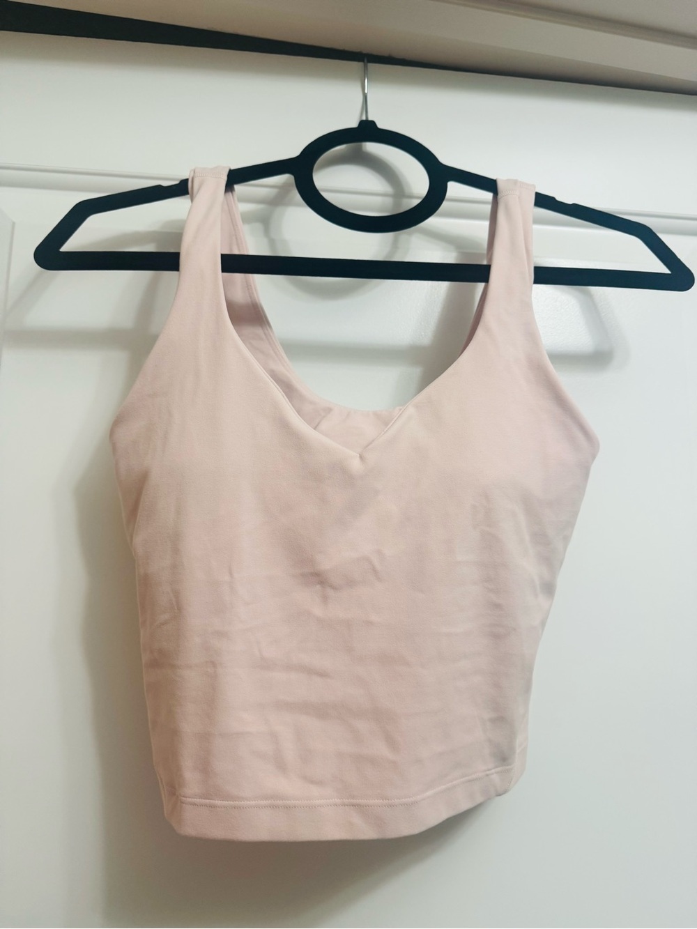 Lululemon Align Crop Tank Top Soft Pink Size 6 EUC - Picture 3 of 8